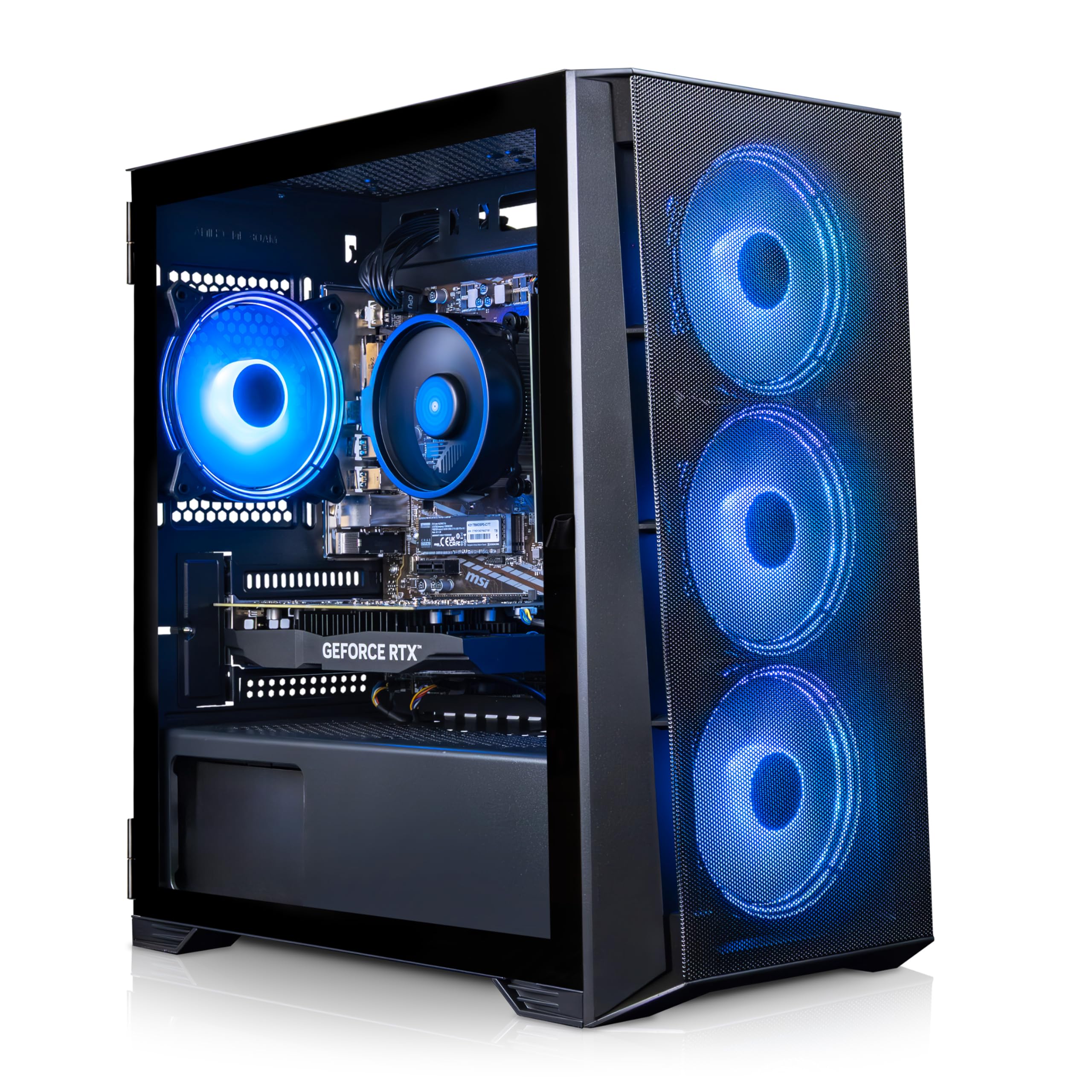 Admi Gaming Pc Rtx 3050 Gaming Performance Testing With Rgb Lighting