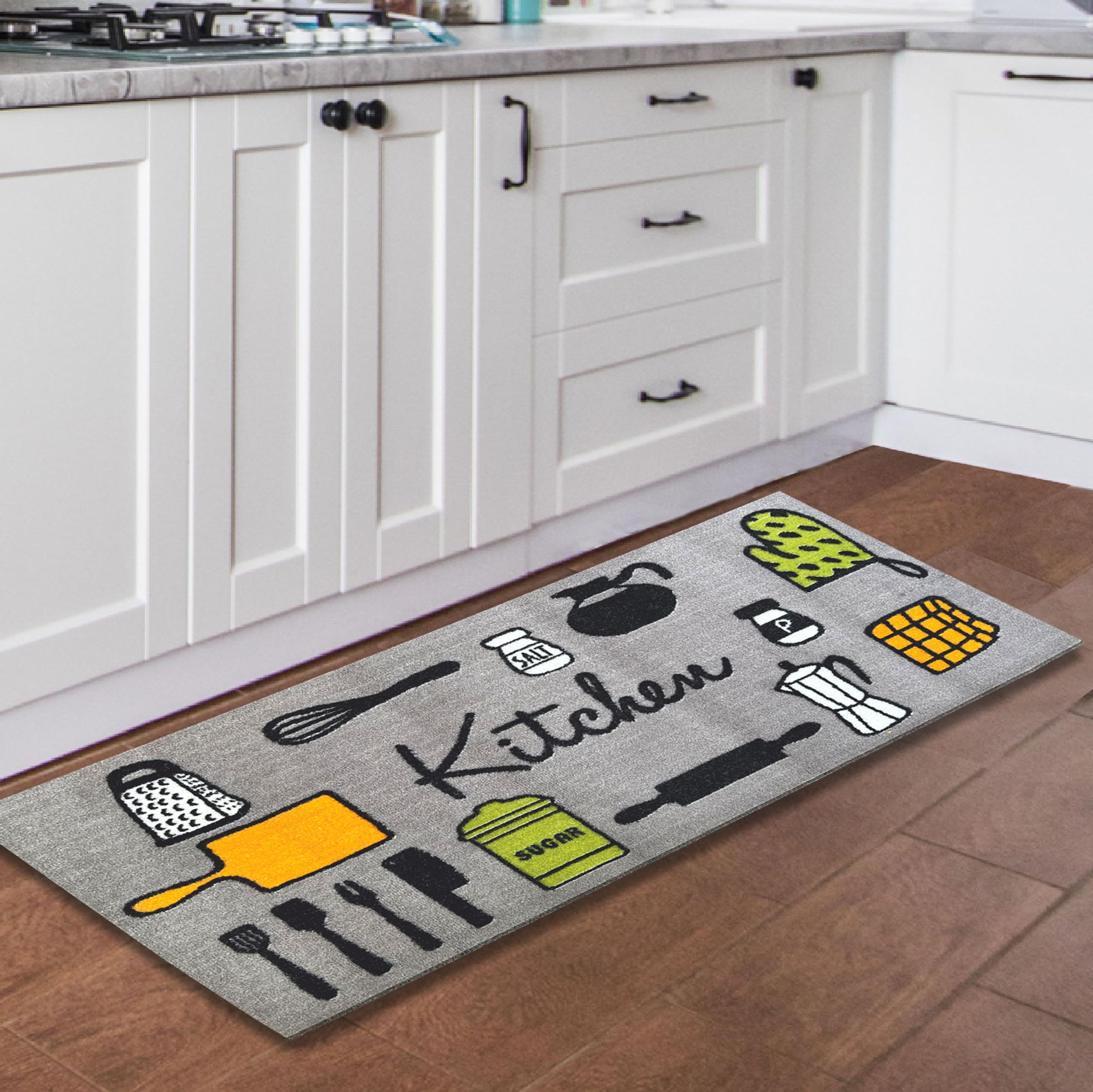 VORX Kitchen Mat Anti Fatigue Large PVC Backed Nylon Heavy Duty Mat 120cm X 58cm, 1% Of Sale Value Will Be Donated To Children’s Hospital