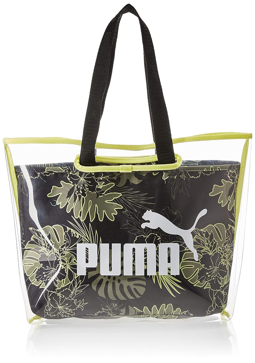 Buy PUMA HandShoulder Bag BlackSunny LimeAOP at Amazon.in