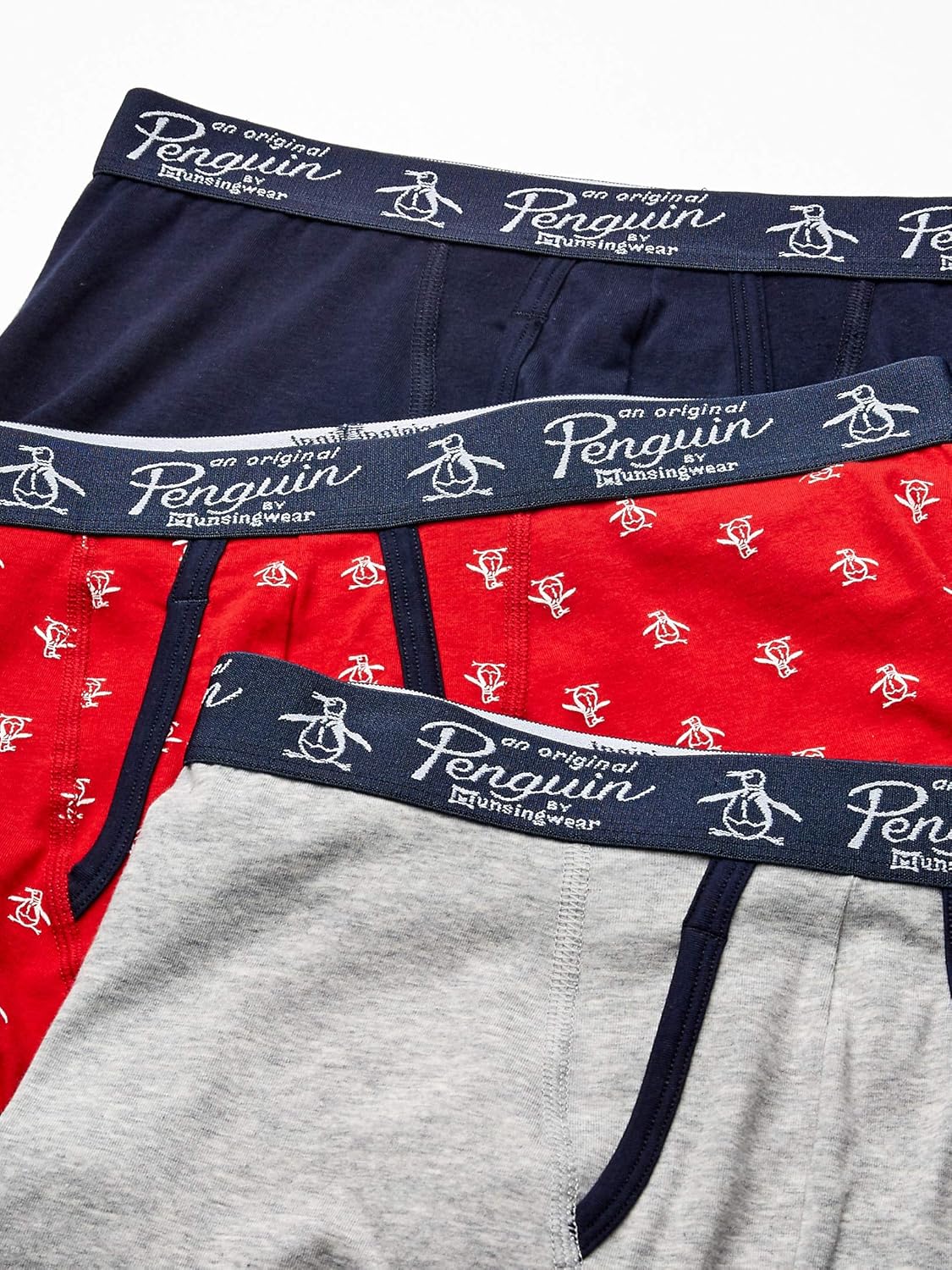 Original Penguin Men's Cotton Stretch Trunk Underwear, Multipack & Single: Clothing