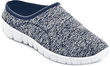 navy memory foam shoes
