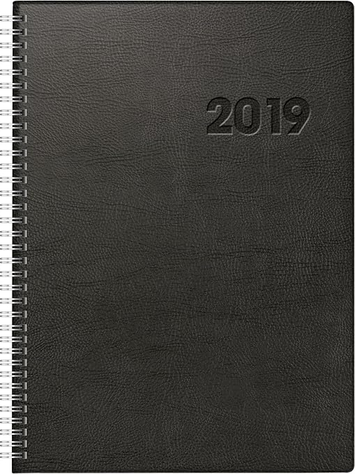rido idé Buchkalender 'Conform Wire-O' 2019 Blattgröße: 210 x 291 mm schwarz