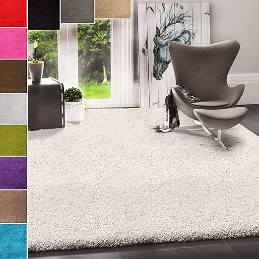 Vimoda Prime Shaggy Teppich Farbe Turkis Hochflor Langflor Teppiche Modern Masse 70x140 Cm Amazon De Kuche Haushalt