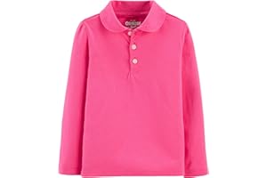 OSHKOSH B'GOSH Girls' Long-Sleeve Uniform Polo
