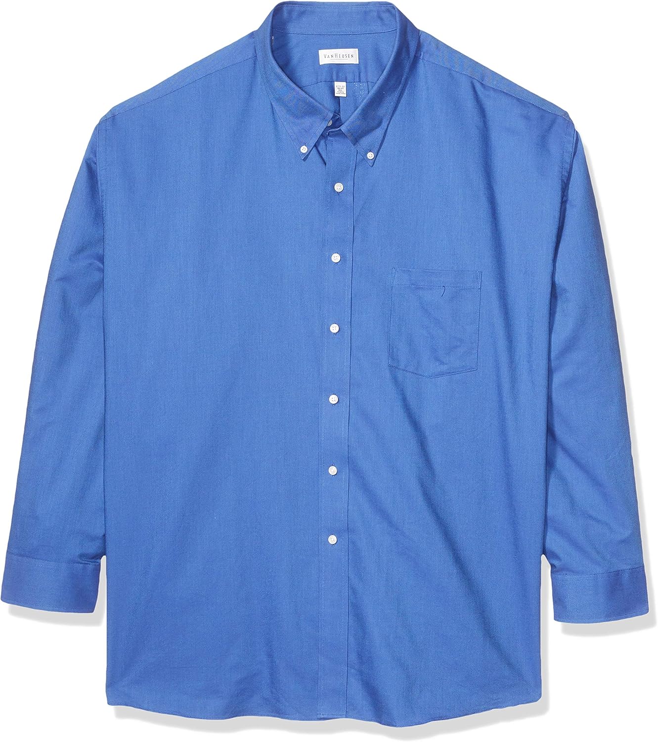 van heusen mens dress shirts regular fit oxford solid button down collar