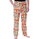 Mad Engine Maruchan Men's Ramen Noodles Soup Chicken Flavor Allover Adult Loungewear Sleep Pajama Pants