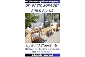 DIY Outdoor Sofa Set Woodworking Plans: Step-by-Step Guide to Build Durable Patio Furniture - Wood Projects for Beginners