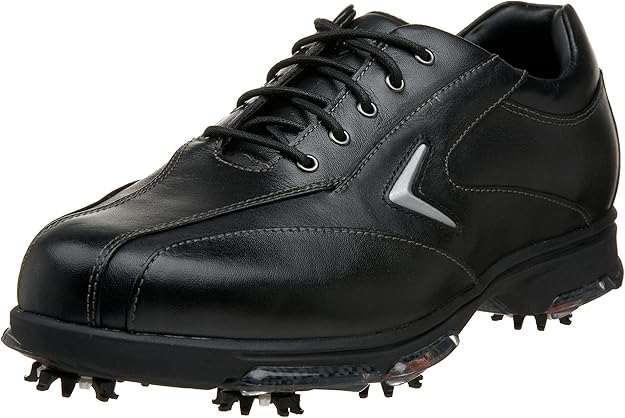 Callaway Men�s XTT Comp Golf Shoe,Black/Black,9.5 M US