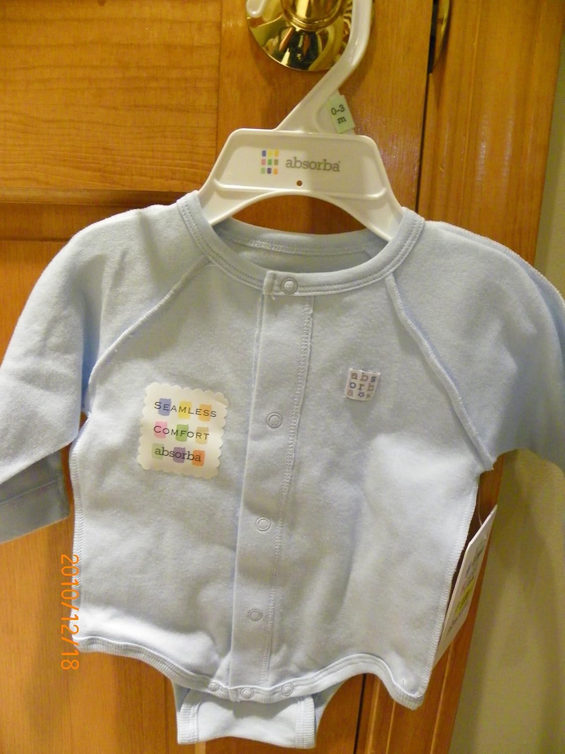 absorba onesie