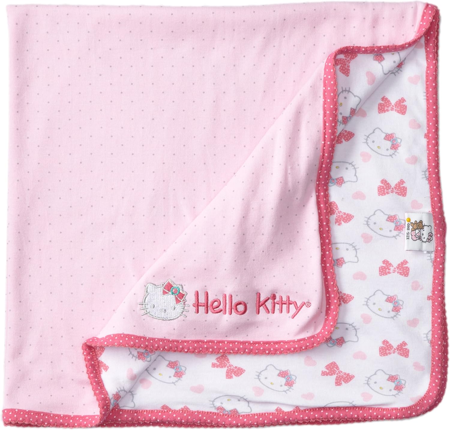 Hello Kitty Babygirls Newborn Blanket Set Pink One Size Amazon