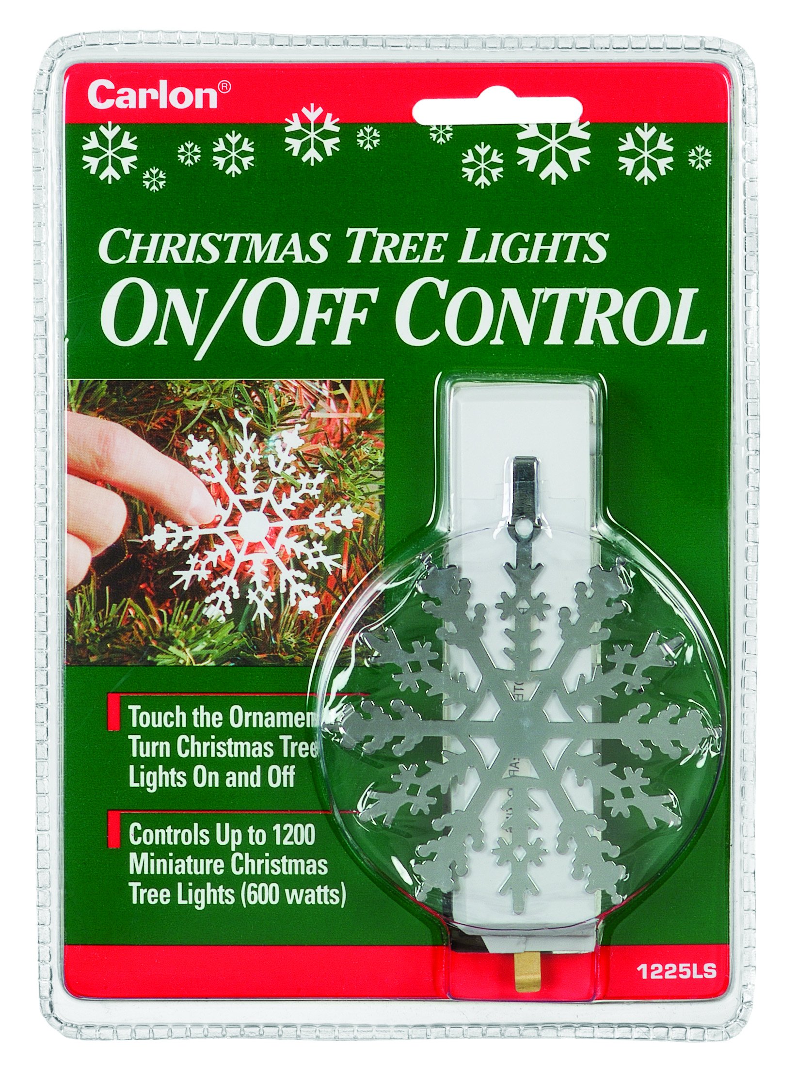 Xodus Innovations 1225LS Snowflake On/Off Touch Control Ornament For