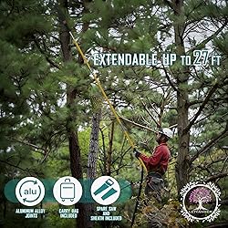 LETYANGER Pole Saws for Tree Trimming, 7.3-27 ft