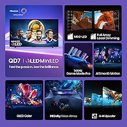 Hisense 75" Class QD7 Series Mini-LED 4K UHD Smart