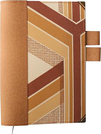 Amazon Wpb ヴィンテージ壁紙 A5ノート 手帳カバー Made In Tokyo ブラウン システム手帳アクセサリ 文房具 オフィス用品
