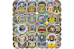 234Pcs Funny Electrician Stickers, Waterproof Vinyl Hard Hat Stickers for Men, Decals for Toolboxes, Helmets, Laptops (78 Des