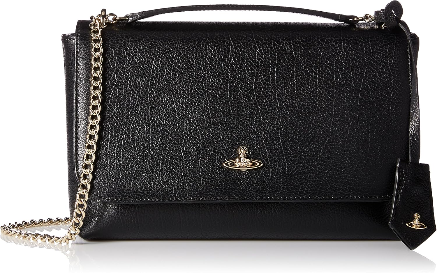 Vivienne Westwood Lg Bag with Flap, Black Amazon.co.uk Shoes & Bags