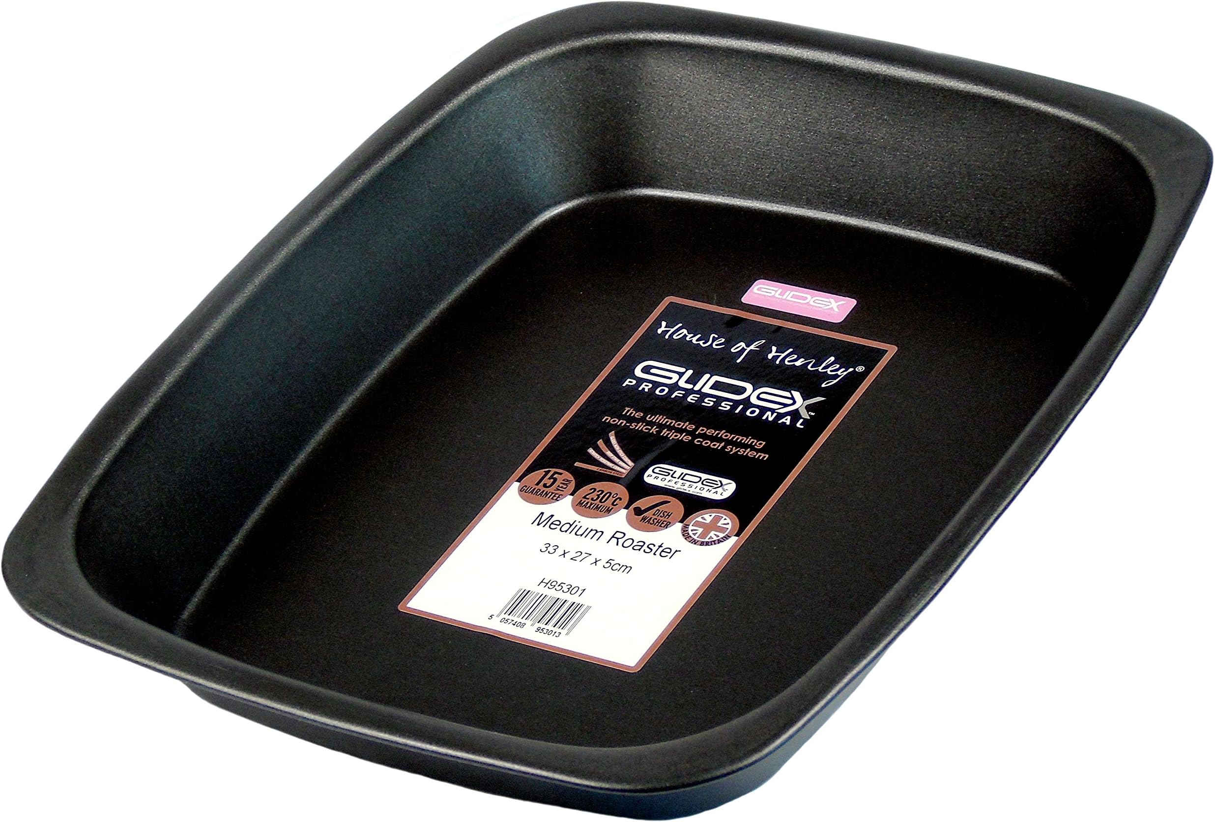 GlideX Professional Non Stick Medium Oven Roasting Tin by House of Henley
