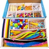 abeec Mega Craft Box Large Arts Crafts Kit 1000+ Pieces Kids view 5