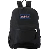 Jansport Cross Town 8 Bit Cherries Backpack, black, 42X14X32, Art Deco