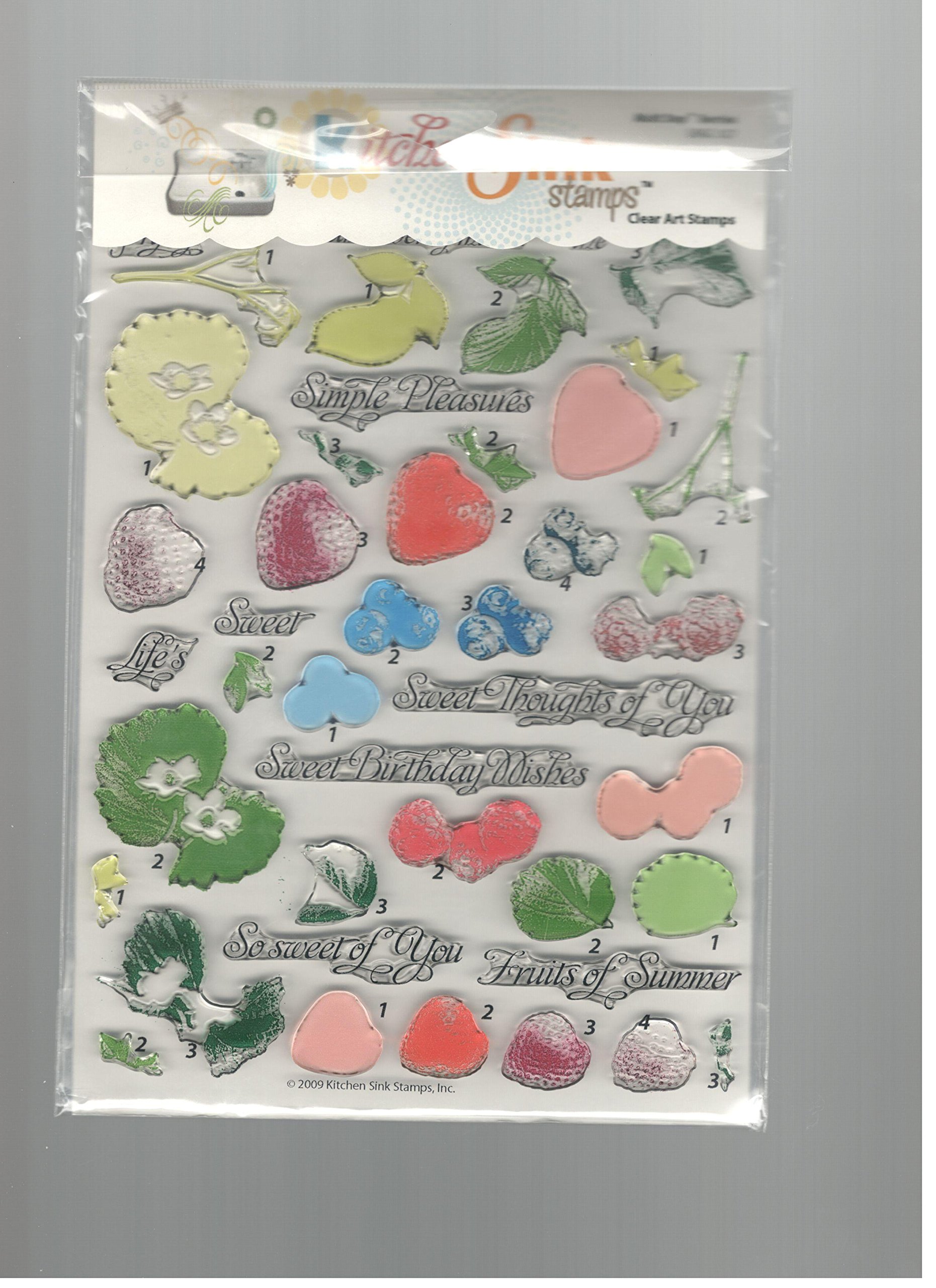 Kitchen Sink Stamps Clear Art Kitchen Sink Stamps 1 Amazon Com