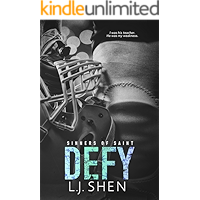 Defy (Sinners of Saint Book 2) book cover Defy (Sinners of Saint Book 2) book cover