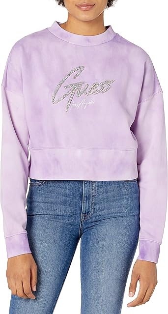 guess rainbow sweatshirt
