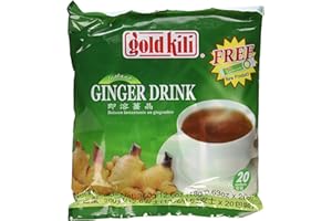 Ginger Drink Gold Kili 40 Sachets Packed in 2 Bags, 12.6 oz (With Honey)