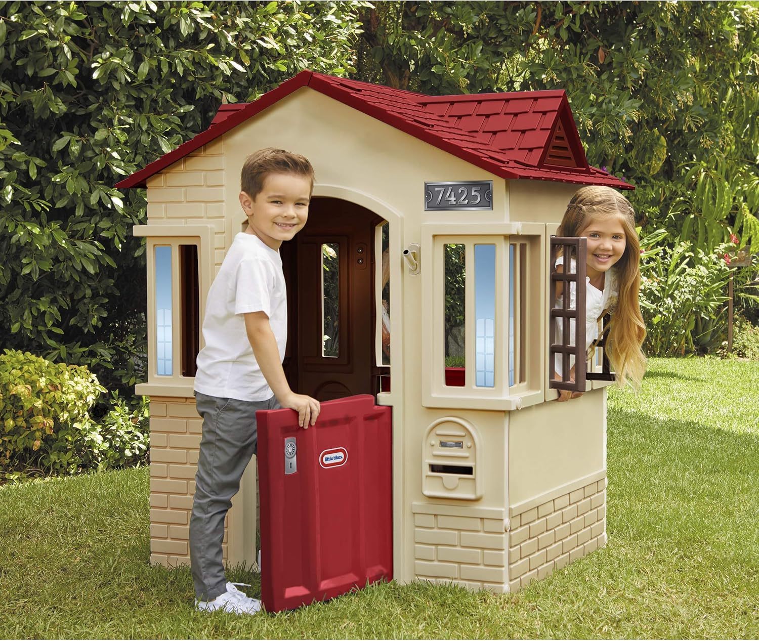 little tikes red cottage