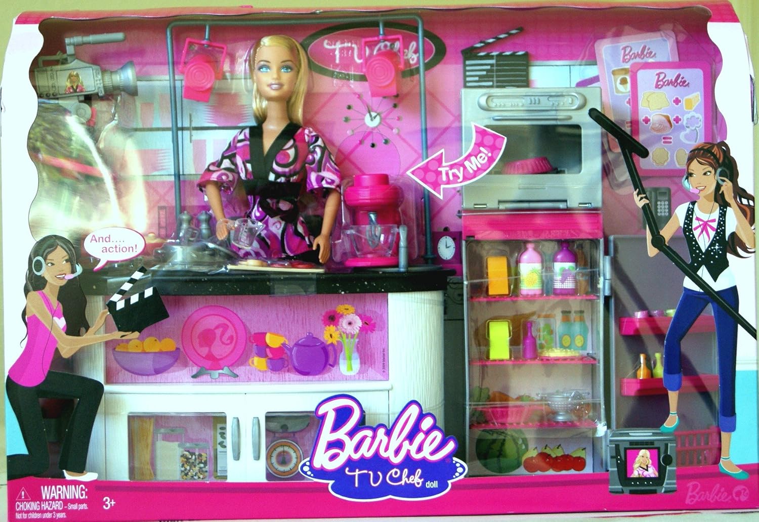 barbie chef de television
