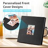 DazSpirit 6x4 Inch Photo Album 600 Photos Linen Cover 10x15 Slip-In Pockets view 3