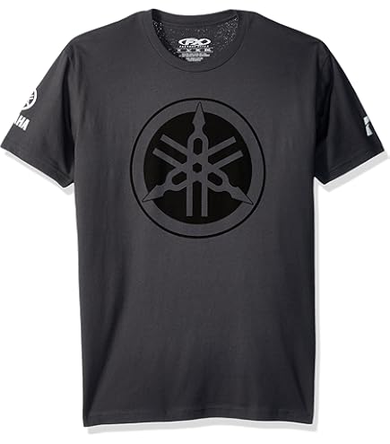 Factory Effex 'Yamaha' Tuning Fork T-Shirt (Charcoal, Large