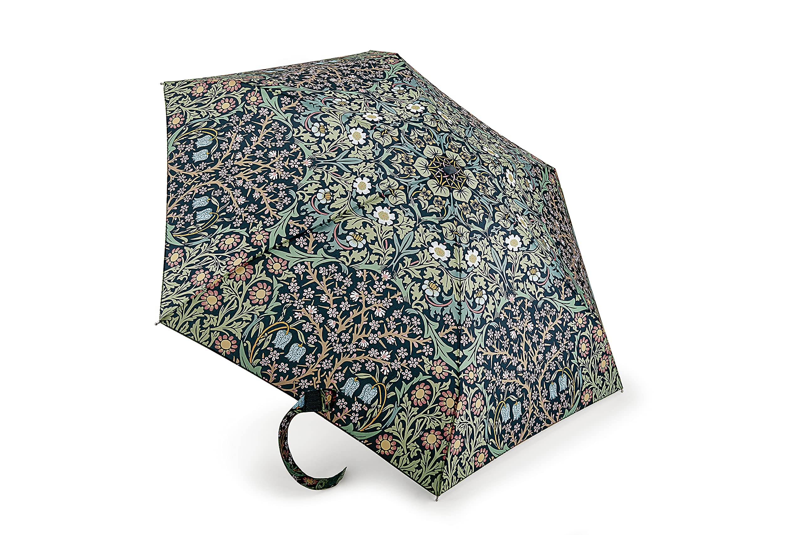 Morris & Co. Tiny 2 Blackthorn Print Umbrella, Multicoloured, One Size
