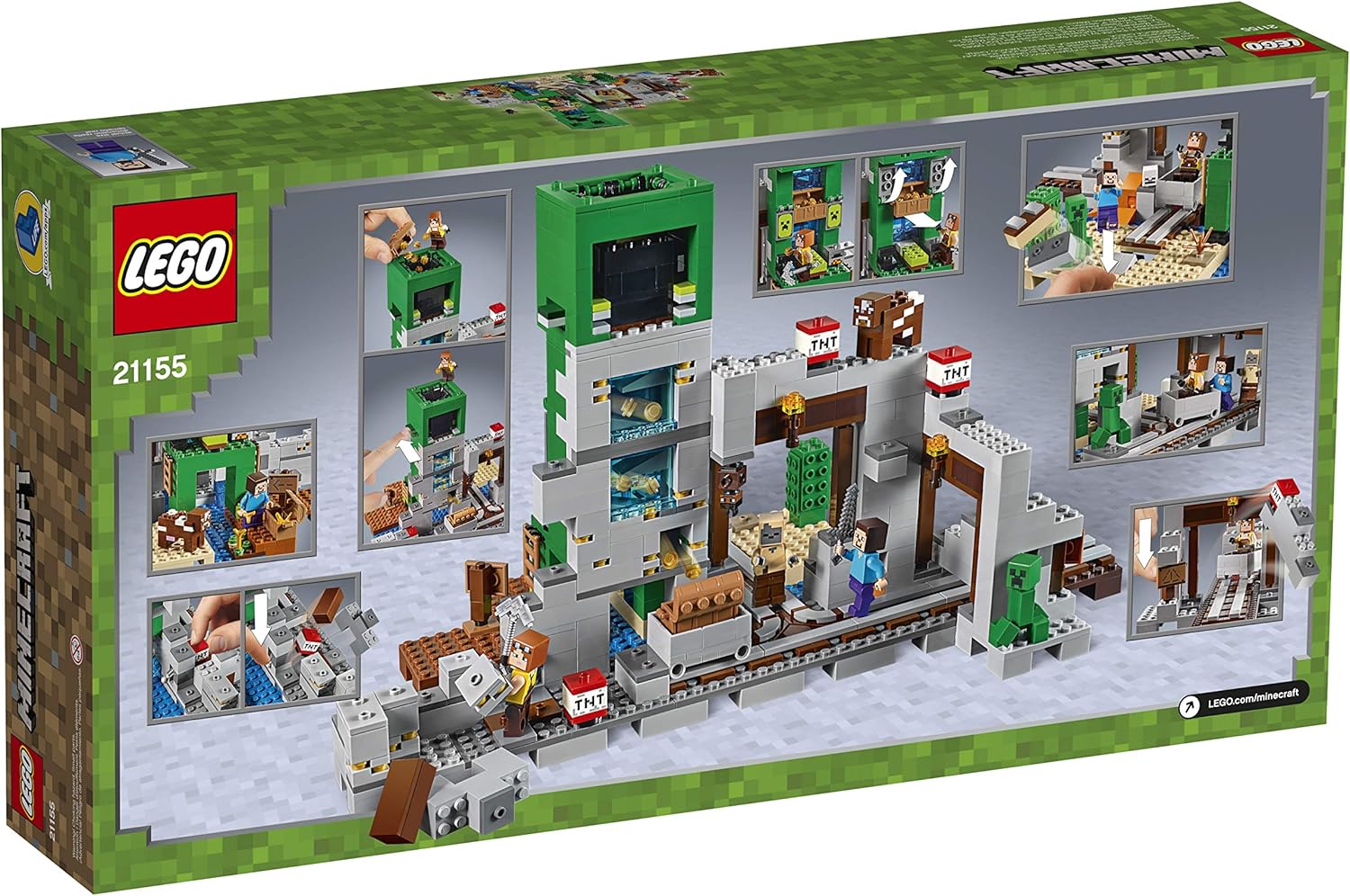 lego minecraft set 21155