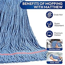 Matthew Cleaning 24oz Heavy Duty Mop Head