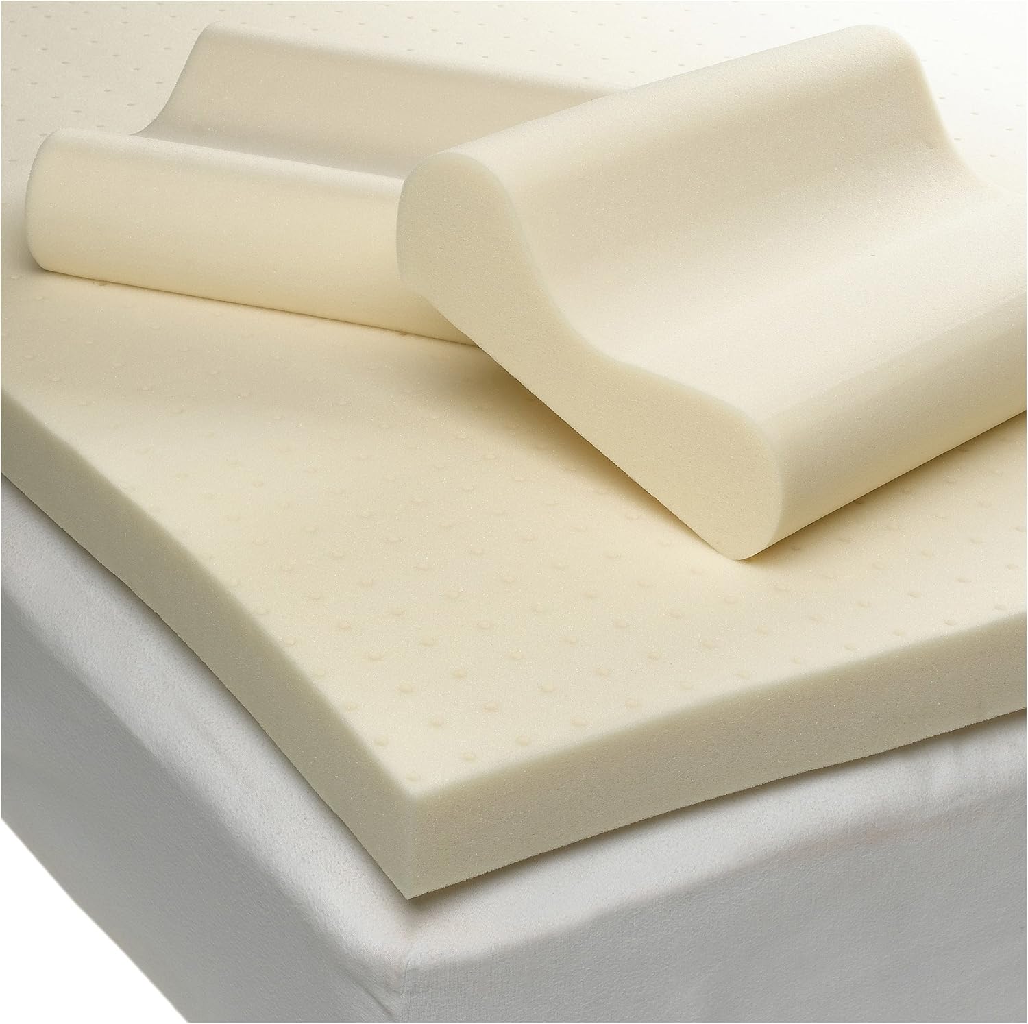 Sleep Joy 3Inch Ventilated Memory Foam Mattress Topper