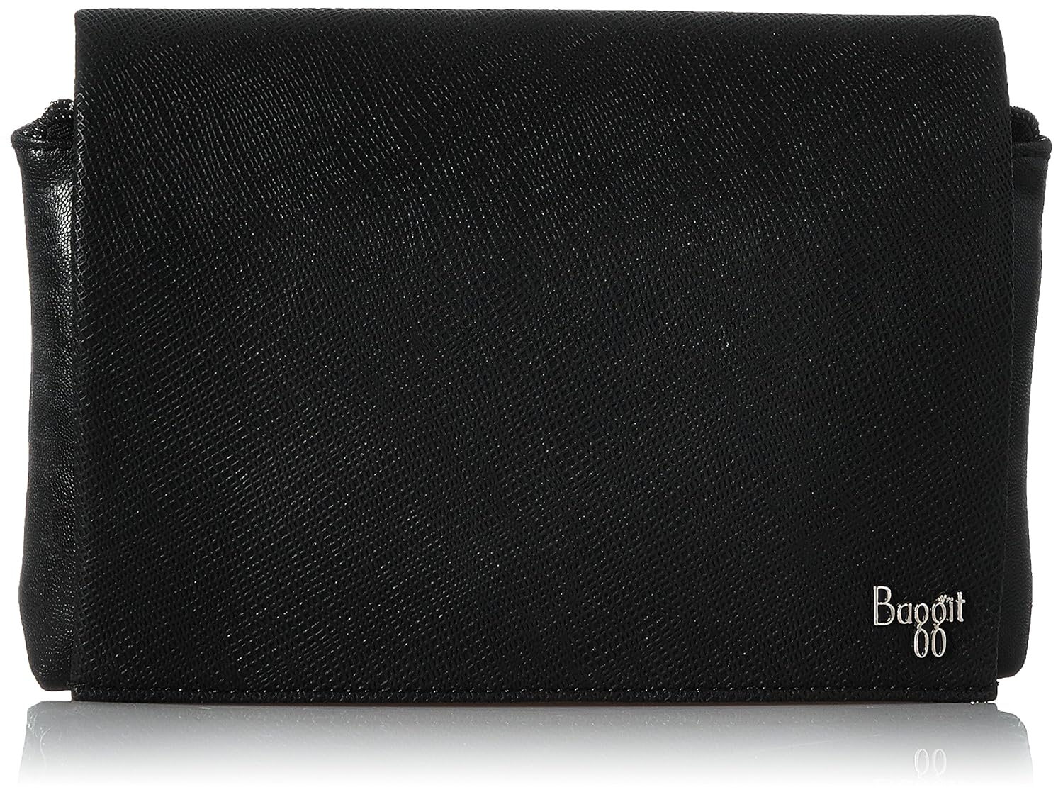 baggit women's clutch (black) ()