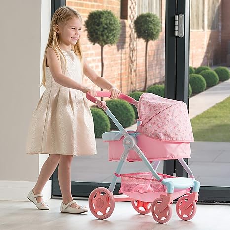 baby annabell twin pushchair