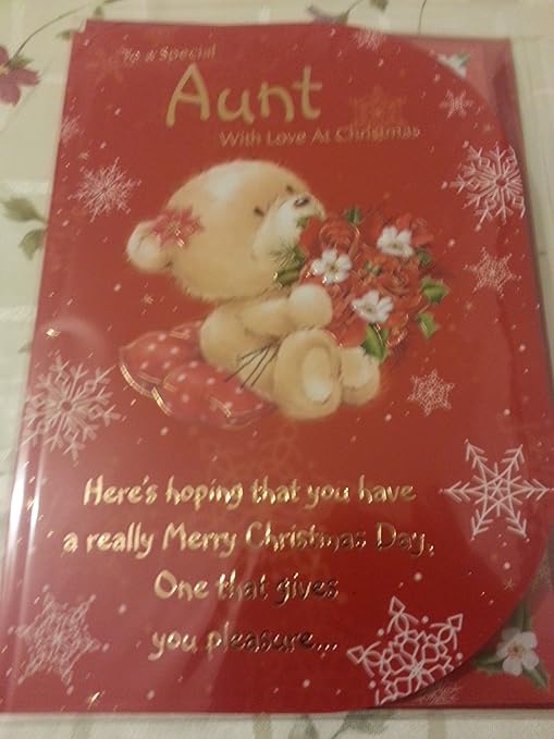 AUNT CHRISTMAS CARDS Amazon co uk Office Products