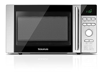 Taurus Luxus Tronic Microondas Digital, Inox