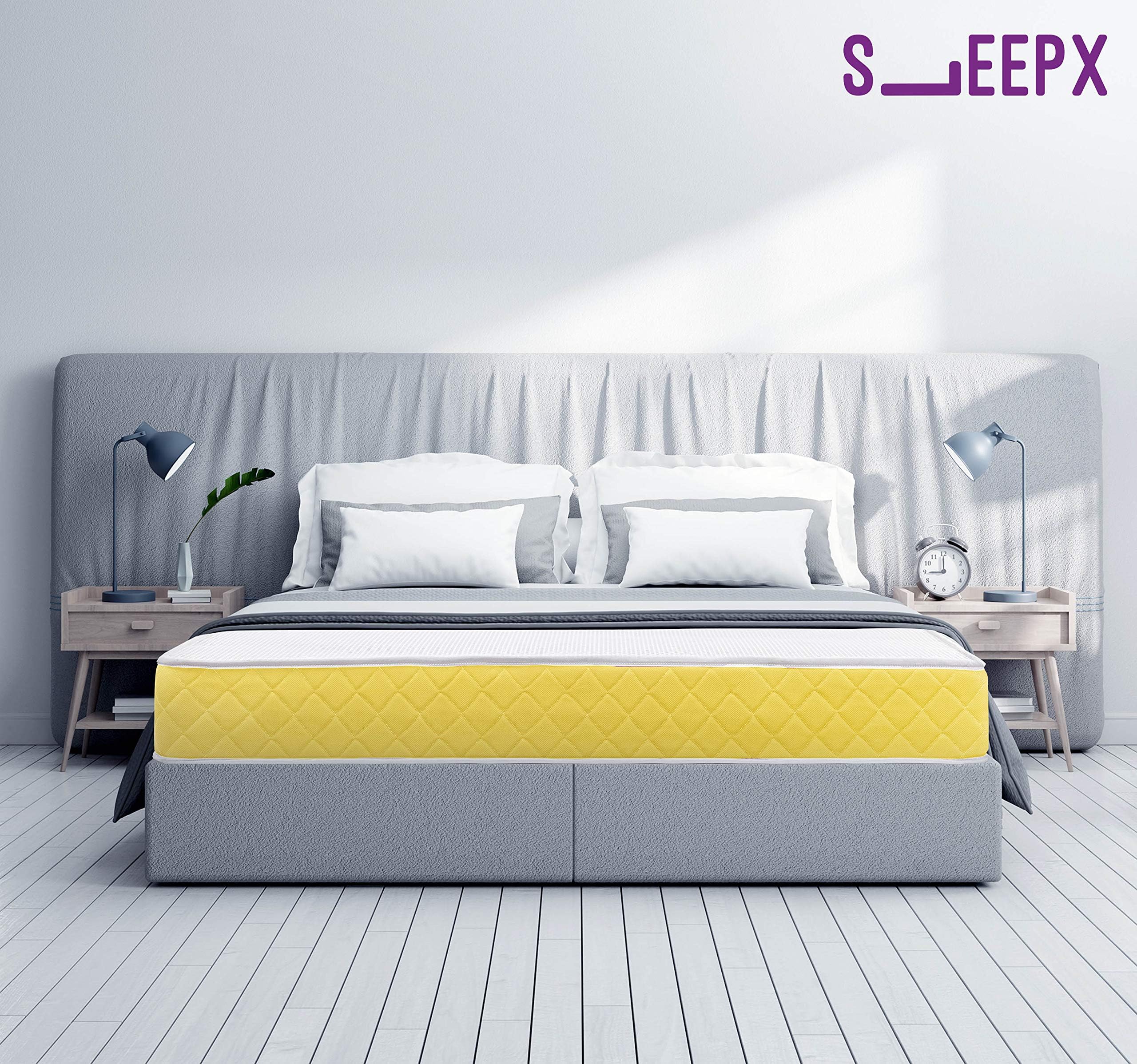 SleepX  Urbain Memory Foam Mattress - (75x60x7 Inches)