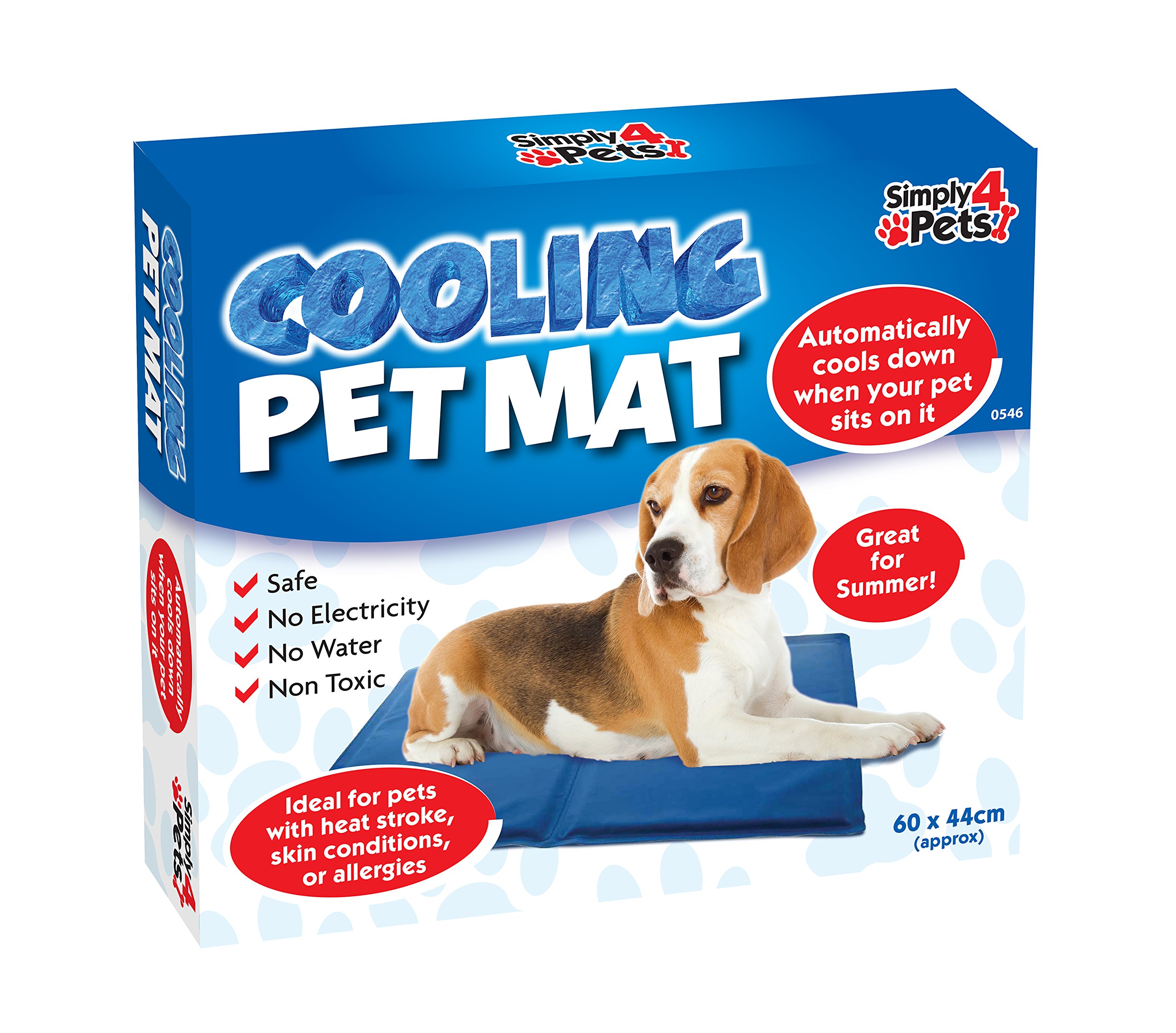 Cooling Pet Mat Heat Relief Dogs Cats HomeSummer Essential