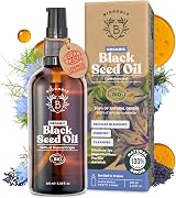 BIONOBLE Black Seed Oil Organic Cold Pressed 100 ml Glass Bottle