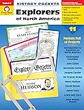 History Pockets: Explorers of North America, Grades 4-6+