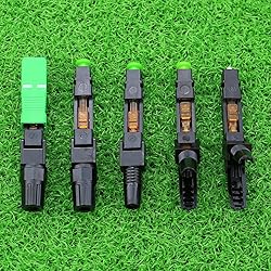 10 Pcs FTTH SC APC Optical Fiber Cable Quick