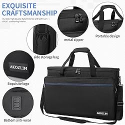 AKOZLIN Padded DJ Controller Mixer Bag Fit For