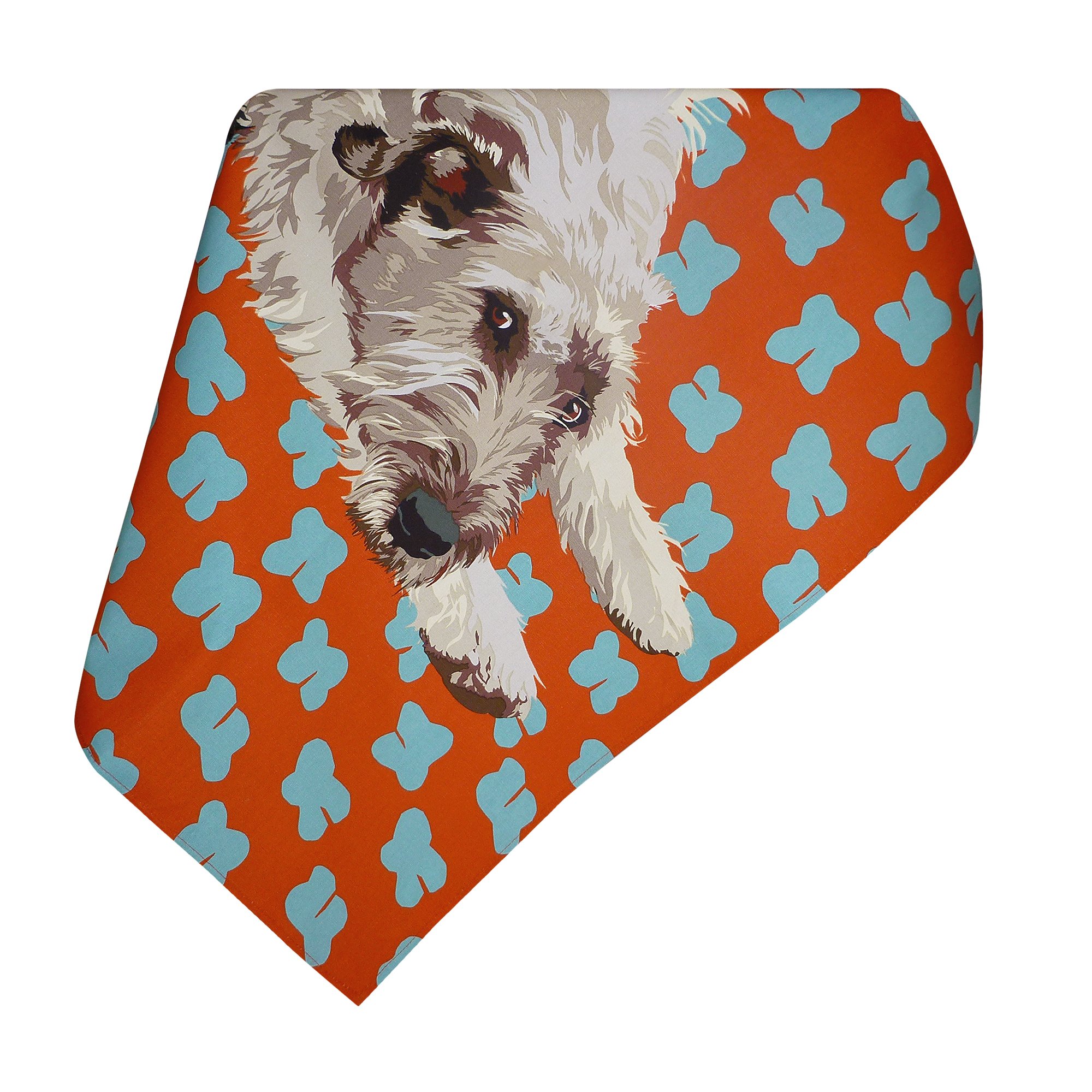 Leslie Gerry Wolfhound Tea towel