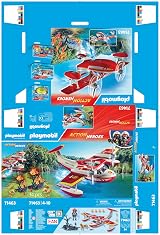 Playmobil 71463 Action Heroes Firefighting Seaplane with Extinguishing Function view 9