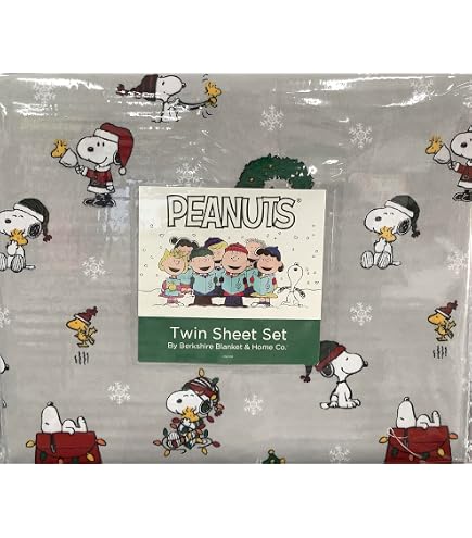 Berkshire Blanket Peanuts Bettwäsche-Set – Halloween Motiv, King-Size, Mikrofaser, Mit Figuren In Kostümen