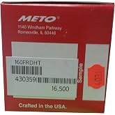 Meto 1600 Fl. Red Labels (16.5m) 5.16