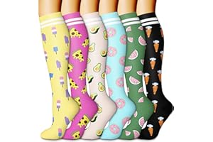 CHARMKING Compression Socks for Women & Men Circulation 15-20 mmHg is Best